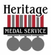 &nbsp;&nbsp;&nbsp;&nbsp;&nbsp;&nbsp;&nbsp;&nbsp;&nbsp;&nbsp;&nbsp;&nbsp;&nbsp;&nbsp;&nbsp; Heritage Medal Service